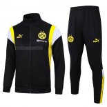 Tuta da Track de Giacca del Borussia Dortmund 2023-2024 Nero