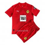 Maglia Borussia Dortmund Portiere Bambino 2022-2023 Rojo