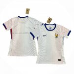 Maglia Francia Away Donna 2024