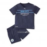 Maglia Manchester City Terza Bambino 2021-2022