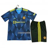 Maglia Manchester United Terza Bambino 2021-2022