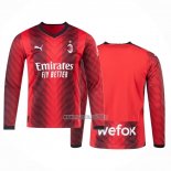 Maglia Milan Home Manica Lunga 2023-2024