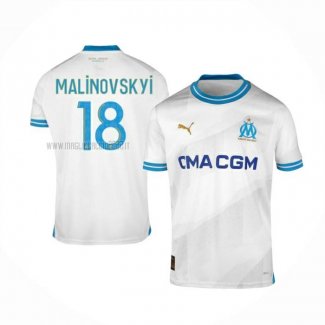 Maglia Olympique Marsiglia Giocatore Malinovskyi Home 2023-2024