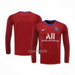 Maglia Paris Saint-Germain Portiere Manica Lunga 2020-2021 Rojo