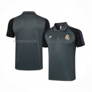 Maglia Polo del Real Madrid 2023-2024 Grigio