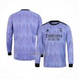 Maglia Real Madrid Away Manica Lunga 2022-2023
