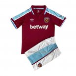 Maglia West Ham Home Bambino 2021-2022
