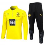 Tuta da Track de Felpa del Borussia Dortmund 2023-2024 Giallo