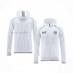 Giacca con Capucha del Napoli 2023-2024 Blanco