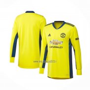 Maglia Manchester United Portiere Away Manica Lunga 2020-2021