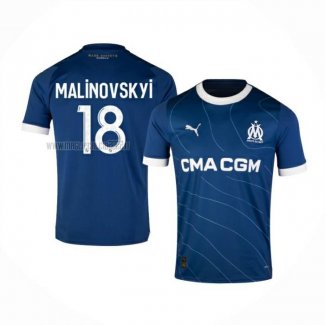 Maglia Olympique Marsiglia Giocatore Malinovskyi Away 2023-2024