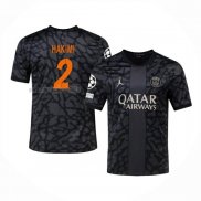 Maglia Paris Saint-Germain Giocatore Hakimi Terza 2023-2024