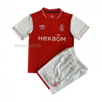 Maglia Stade de Reims Home Bambino 2023-2024