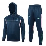 Tuta da Track de Felpa del Ajax 2023-2024 Blu