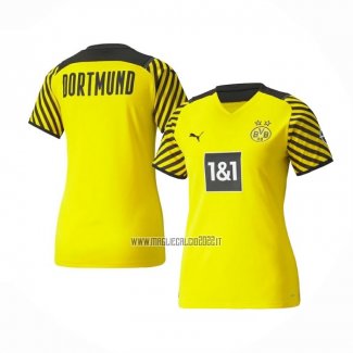Maglia Borussia Dortmund Home Donna 2021-2022