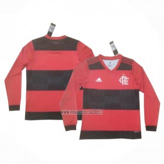 Maglia Flamengo Home Manica Lunga 2021
