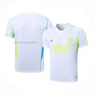 Maglia de Allenamento Arsenal 2023-2024 Blanco