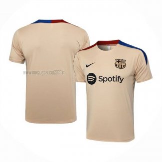 Maglia de Allenamento Barcellona 2024-2025 Giallo