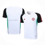 Maglia de Allenamento Manchester United 2023-2024 Blanco y Nero