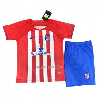 Maglia Atletico Madrid Home Bambino 2023-2024