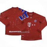 Maglia Bayern Monaco Human Race Manica Lunga 2020-2021
