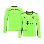 Maglia Bayern Munich Portiere Manica Lunga 2020-2021 Verde