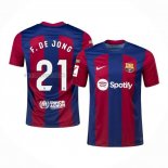 Maglia FC Barcellona Giocatore F.De Jong Home 2023-2024