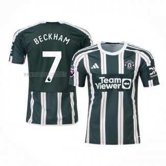 Maglia Manchester United Giocatore Beckham Away 2023-2024