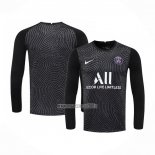 Maglia Paris Saint-Germain Portiere Manica Lunga 2020-2021 Negro