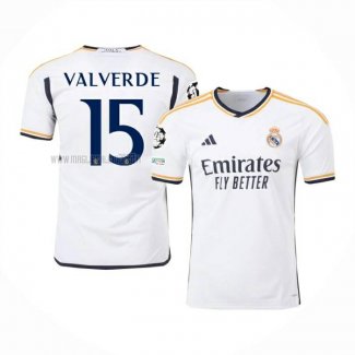 Maglia Real Madrid Giocatore Valverde Home 2023-2024