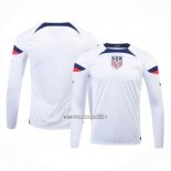 Maglia Stati Uniti Home Manica Lunga 2022