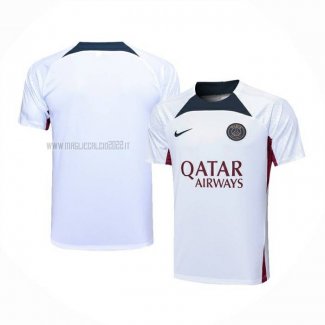 Maglia de Allenamento Paris Saint-Germain 2023-2024 Blanco