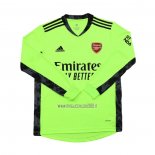 Maglia Arsenal Portiere Manica Lunga 2020-2021 Verde
