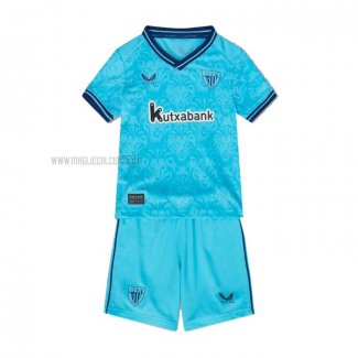 Maglia Athletic Bilbao Away Bambino 2023-2024