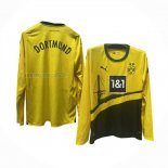 Maglia Borussia Dortmund Home Manica Lunga 2023-2024