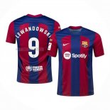 Maglia FC Barcellona Giocatore Lewandowski Home 2023-2024