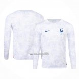 Maglia Francia Away Manica Lunga 2022