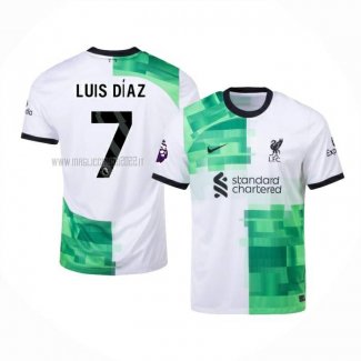 Maglia Liverpool Giocatore Luis Diaz Away 2023-2024