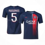 Maglia Paris Saint-Germain Giocatore Marquinhos Home 2023-2024