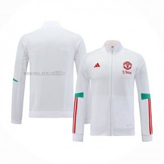 Giacca del Manchester United 2023-2024 Blanco