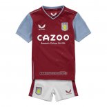 Maglia Aston Villa Home Bambino 2022-2023