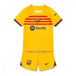 Maglia FC Barcellona Cuarto Bambino 2022-2023