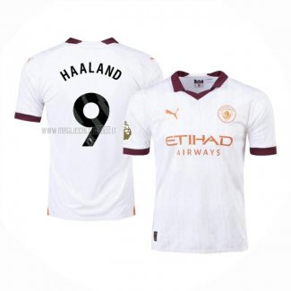 Maglia Manchester City Giocatore Haaland Away 2023-2024