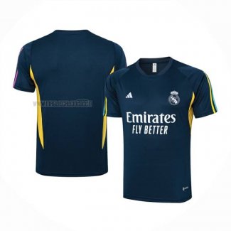 Maglia de Allenamento Real Madrid 2023-2024 Blu