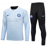 Tuta da Track de Felpa del Inter 2023-2024 Grigio