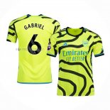 Maglia Arsenal Giocatore Gabriel Away 2023-2024