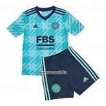 Maglia Leicester City Away Bambino 2021-2022
