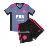 Maglia Leicester City Terza Bambino 2021-2022