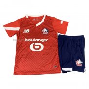 Maglia Lille OSC Home Bambino 2023-2024