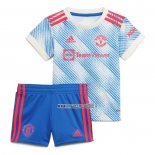 Maglia Manchester United Away Bambino 2021-2022
